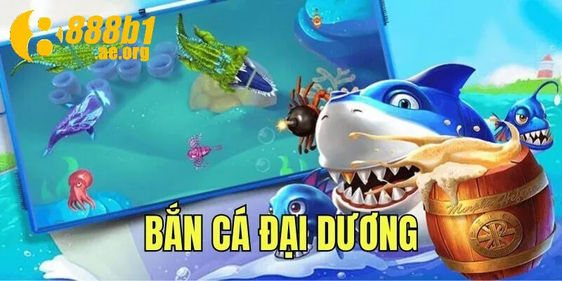 Khung cảnh săn boss trong Bắn Cá Đại Dương 888b