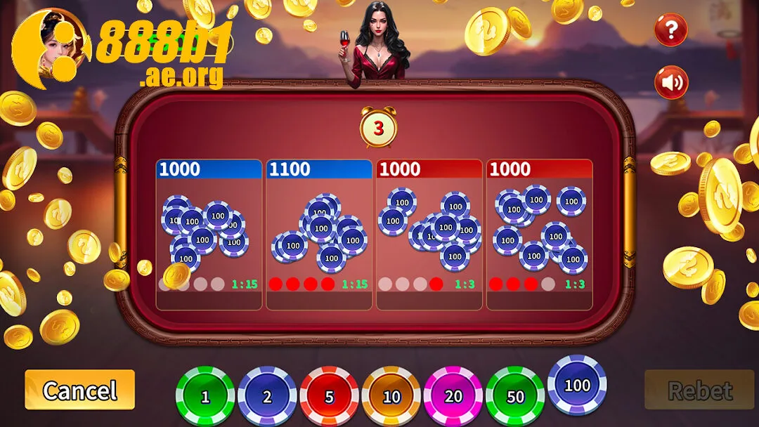 Không gian casino hiện đại, chân thực tại sảnh Xóc Đĩa Online 888b